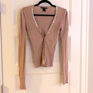 Urban Behavior stretch sequin cardigan